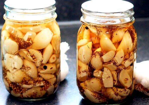 βάμμα σκόρδου για την απομάκρυνση των παρασίτων